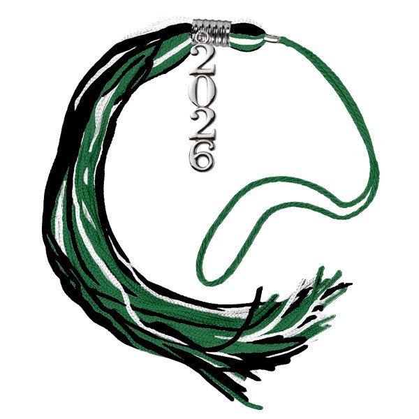 MVHS 2026 Stacked Tassel - SILVER