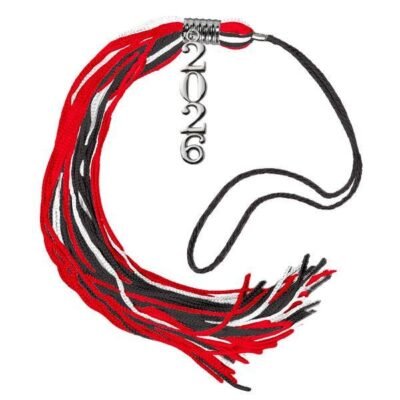 VHS 2026 Stacked Tassel - SILVER