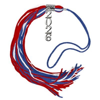 SRHS 2026 Stacked Tassel - SILVER