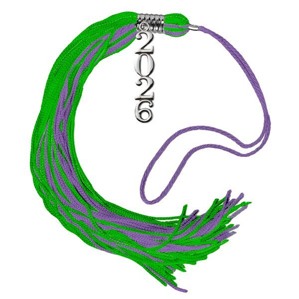 AOI 2026 Stacked Tassel - SILVER