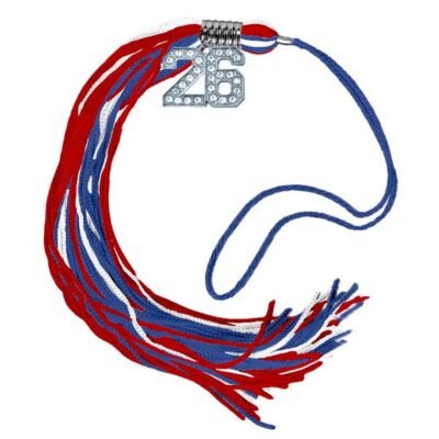 SRHS 2026 Bling Tassel - SILVER