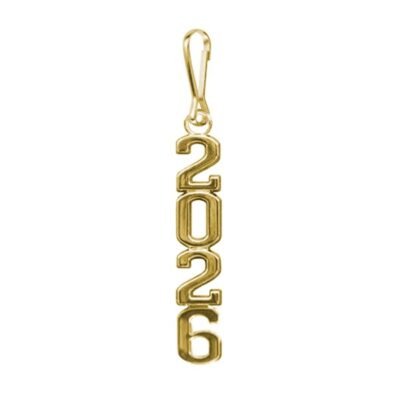 MMHS 2026 Stacked Zipper Pull - GOLD