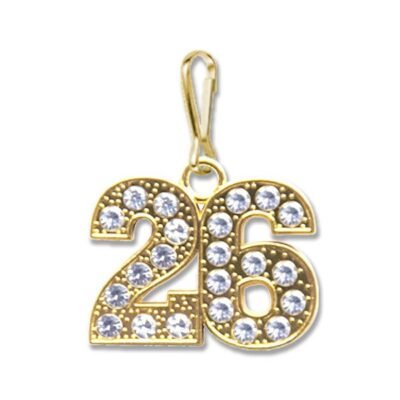 MMHS 2026 Bling Zipper Pull - GOLD