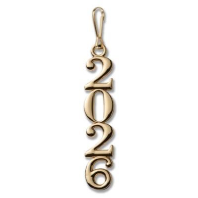 MHSB 2026 Stacked Zipper Pull - GOLD
